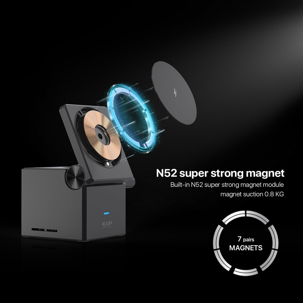 KiiP 3in1 Foldable Wireless Charger T1 Pro 3