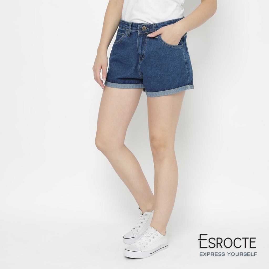 Hot Pants High Waist Jeans Wanita 2
