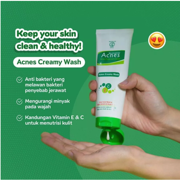 Rohto Laboratories Indonesia  Acnes Creamy Wash