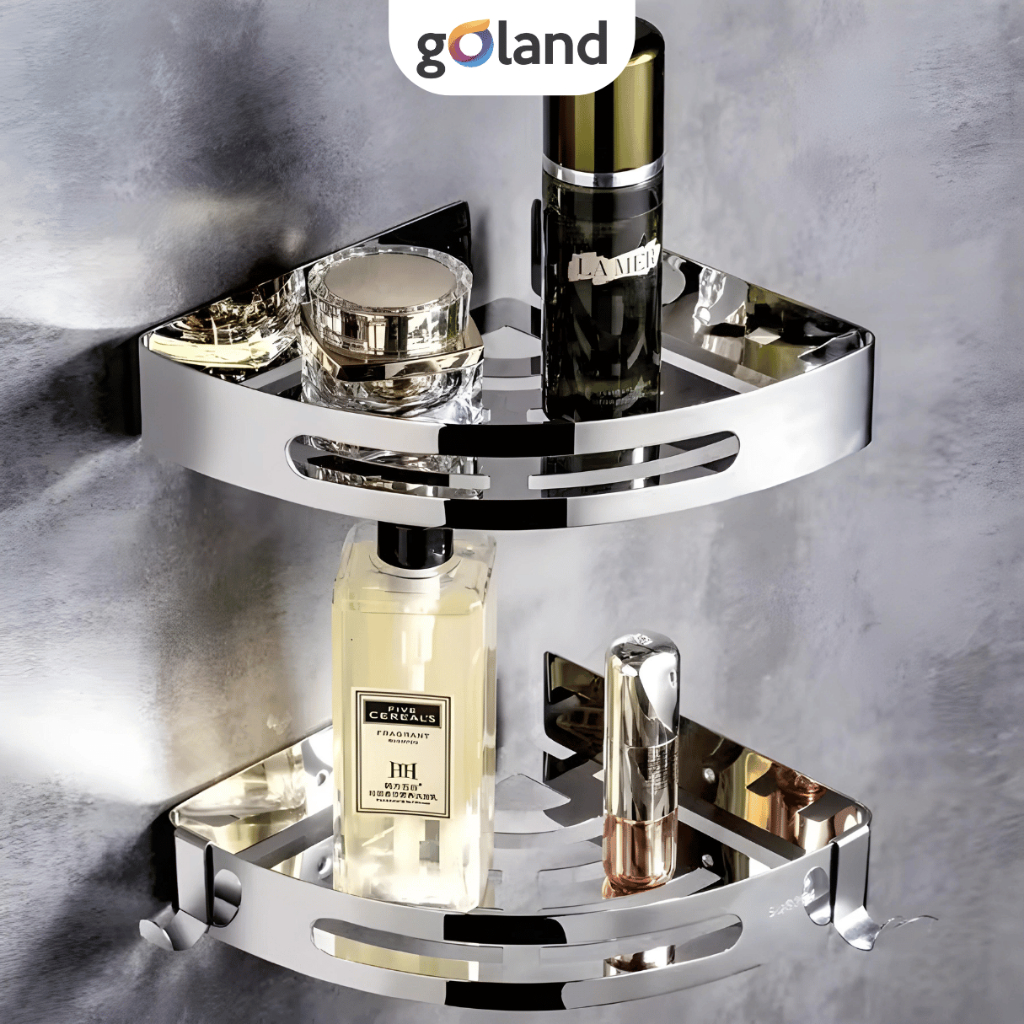 Goland Indonesia Goland Rak Sudut Kamar Mandi Persegi Panjang