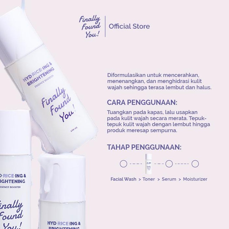 Finally Found You! Hyd-Rice-Ing & Brightening Essence Booster 4
