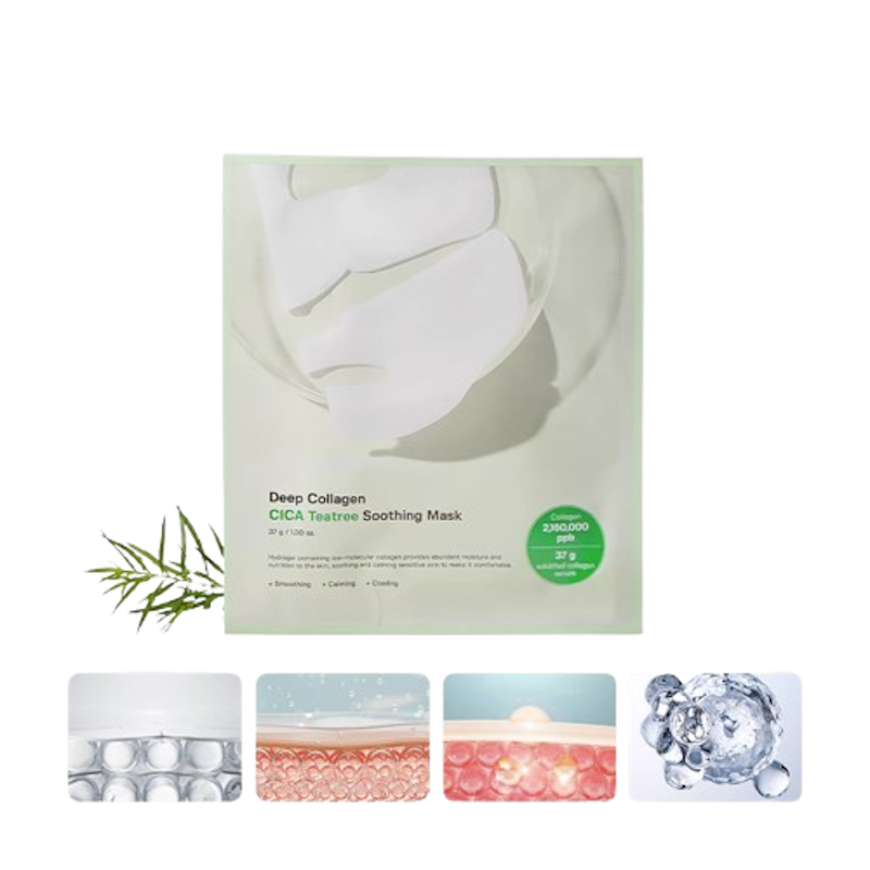 Sungboon Editor Deep Collagen Cica Teatree Soothing Mask 2