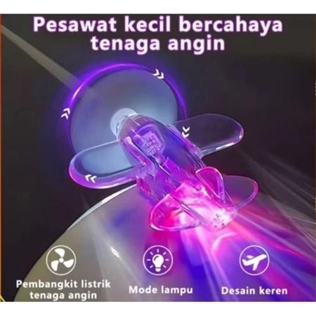  Yoli Toys Pesawat Lampu LED Ornamen