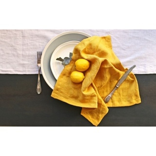 Kinen Linen Napkins Plain Series