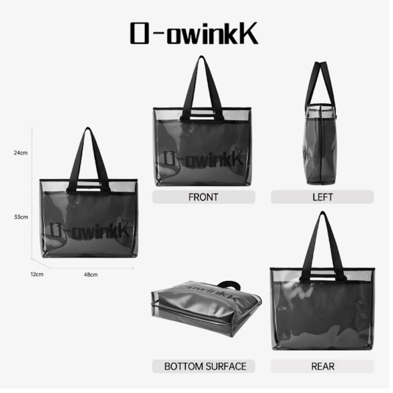 O-owinkK Tas Tote Kapasitas Besar