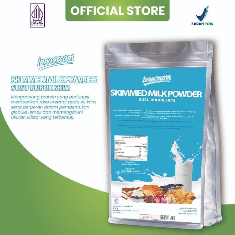 Innovate De Skimway Susu Bubuk Skim Sebagian 500 gram 2