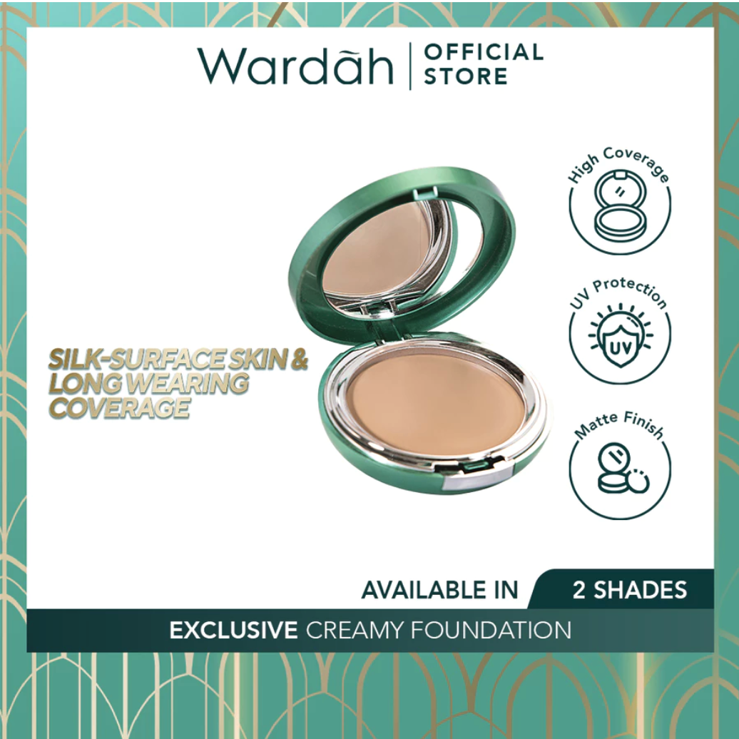 Paragon Tecnology and Innovation Wardah Exclusive Creamy Foundation 02 Sheer Pink