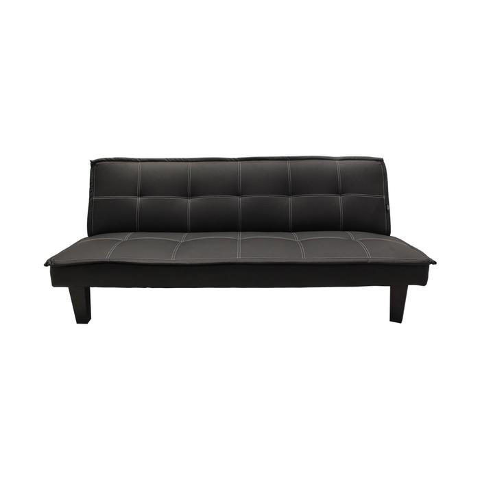 Selma Gotham Sofa Bed Kulit Hitam