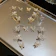 17KM Simple Gold Silver Earrings Butterfly Crystal Ear Clip 1