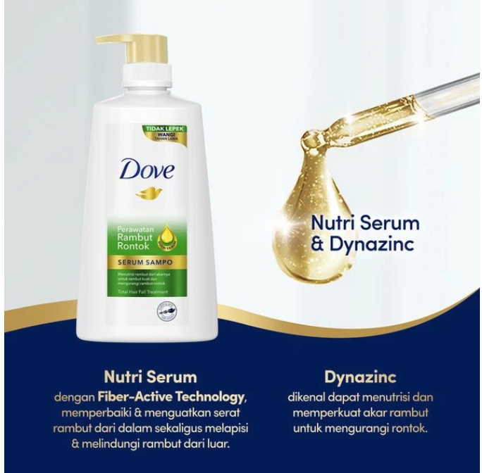 Dove Serum Sampo Perawatan Rambut Rontok