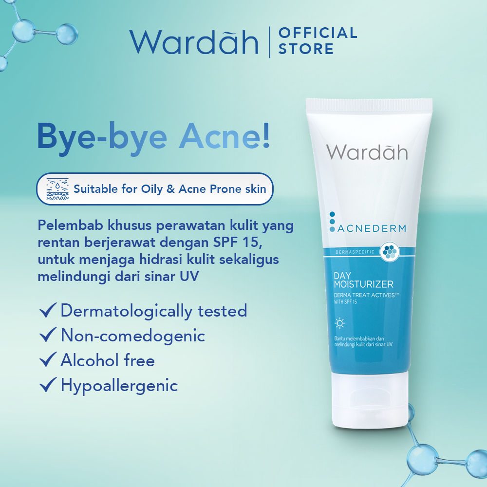 Wardah  Acnederm Day Moisturizer