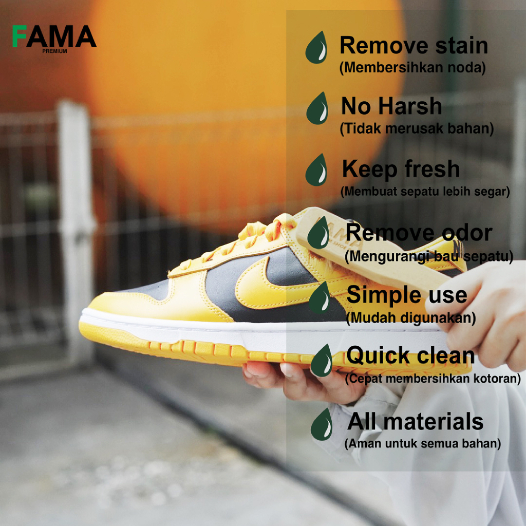 Shoe Care Sikat Insole Sepatu 3 sisi 3