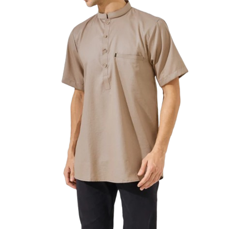  Alghaza Mubarak Kemko Hanif Lengan Pendek