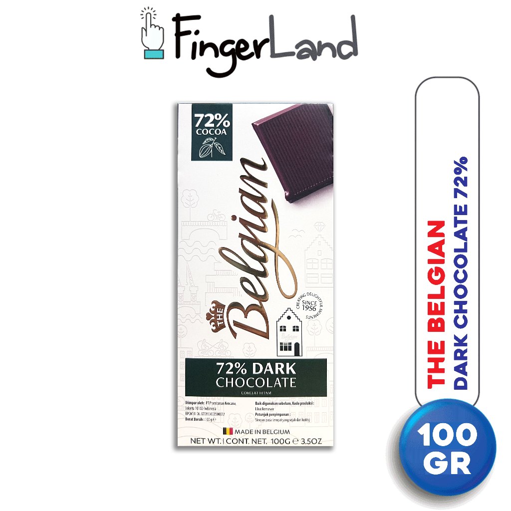 The Belgian 72% Dark Chocolate 