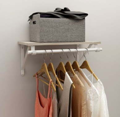 Masterspace Rak Dinding Dengan Gantungan Baju 3