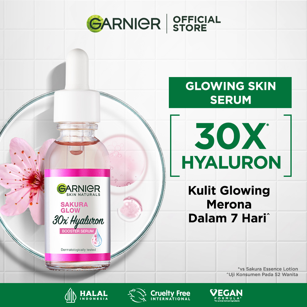 Garnier Sakura Glow Hyaluron 30x Booster Serum