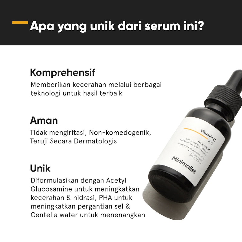 Minimalist Vitamin C 10% Face Serum 4