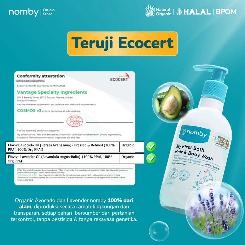 Nomby Nomby My First Bath Hair & Body Wash 