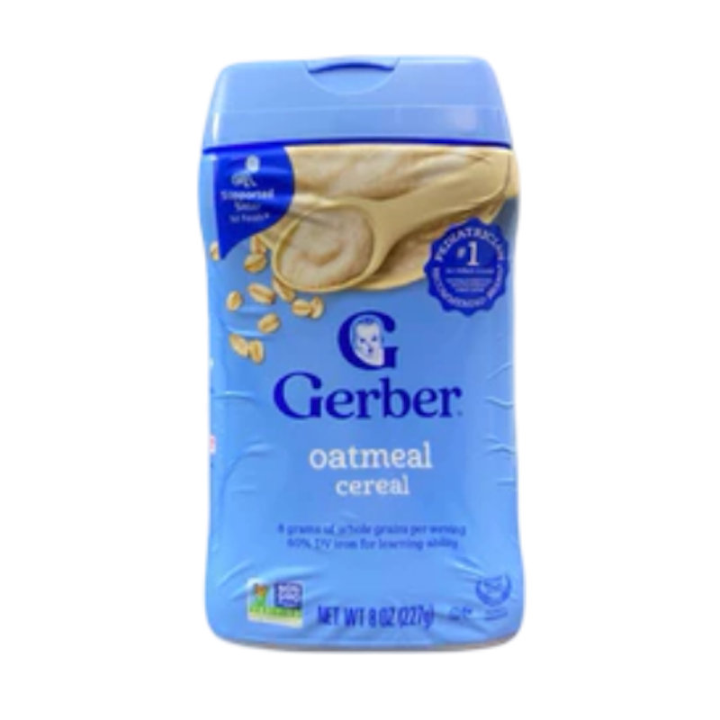 Gerber Oatmeal Cereal 1
