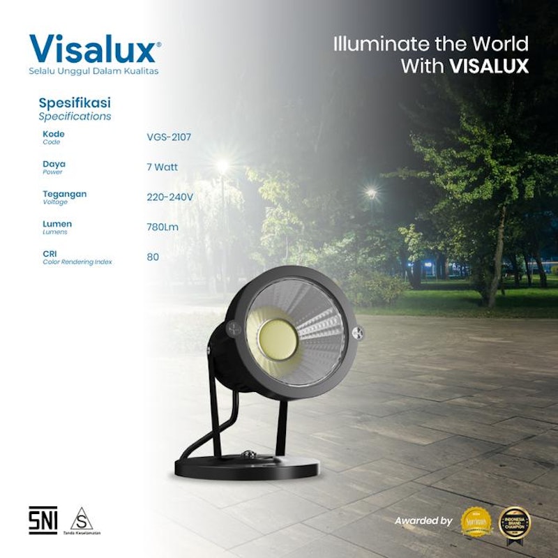Visalux Garden Spot Light 2in1 4