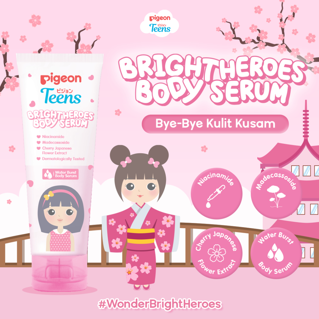 Pigeon Pigeon Teens Bright Heroes Body Serum