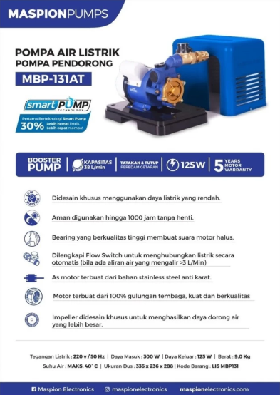 MASPION Pompa Pendorong 5