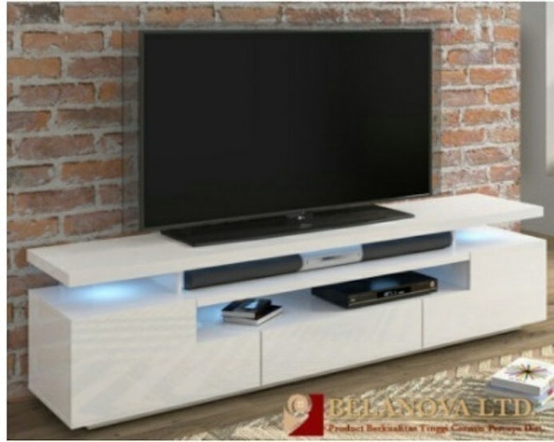 Meja TV Delrosario Series - White 1