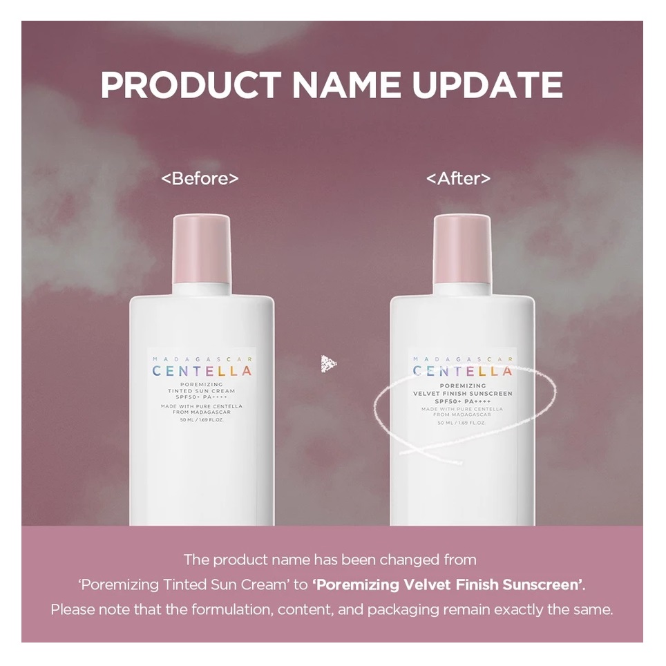 SKIN1004  SKIN1004 Madagascar Centella Poremizing Velvet Finish Sunscreen SPF 50+ PA++++