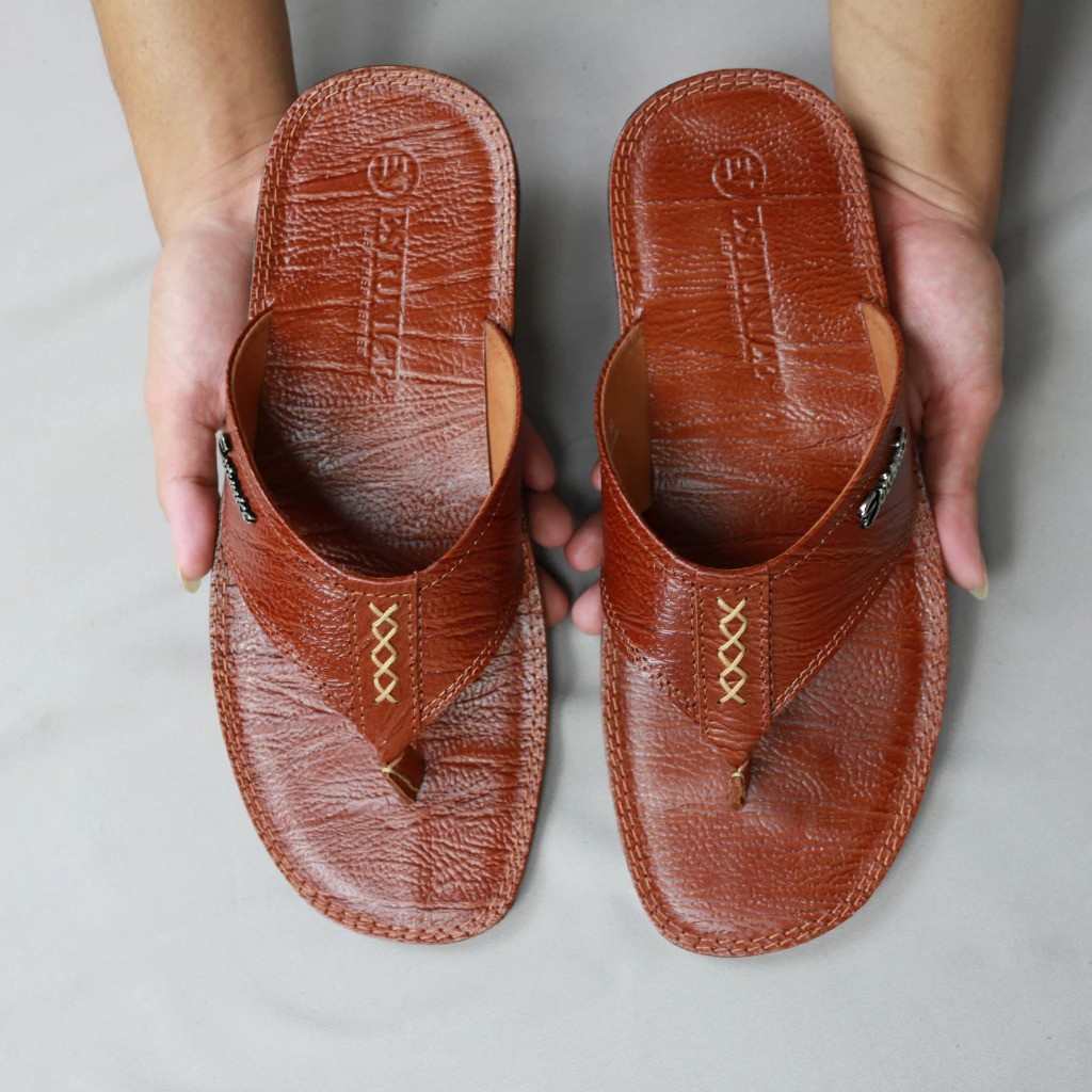  Estunice Sandal Kulit Pria ES 04