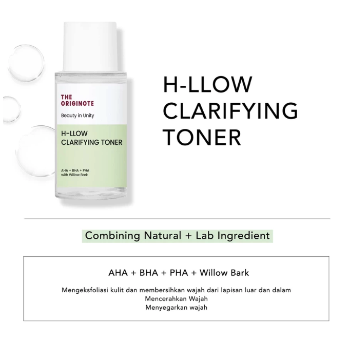 Ayara Beauty Indonesia The Originote H-Llow Clarifying Toner