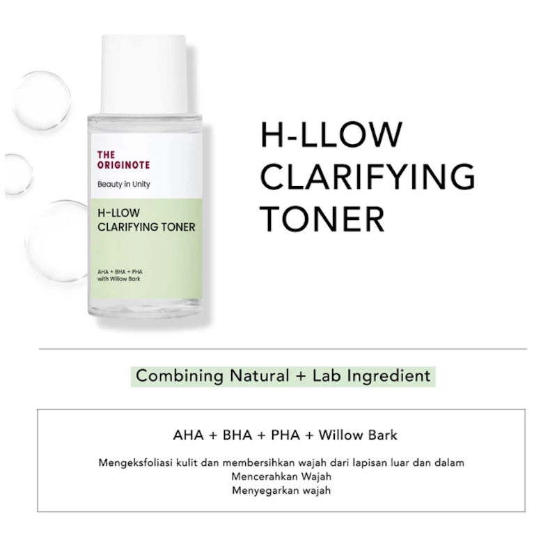 The Originote H-Llow Clarifying Toner 2