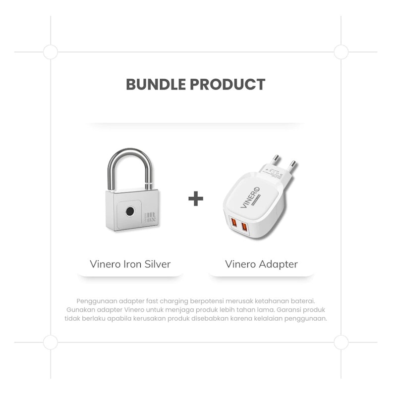 Vinero Iron Smart Padlock 3