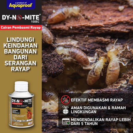 Inter Aneka Lestari Kimia DY-NO-MITE 100EC Cairan Pembasmi Rayap