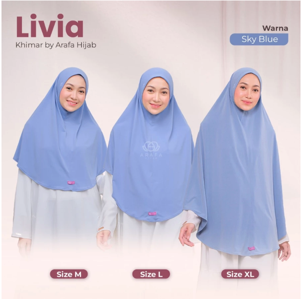 Arafa Berkah Indonesia Arafa Hijab Khimar Livia