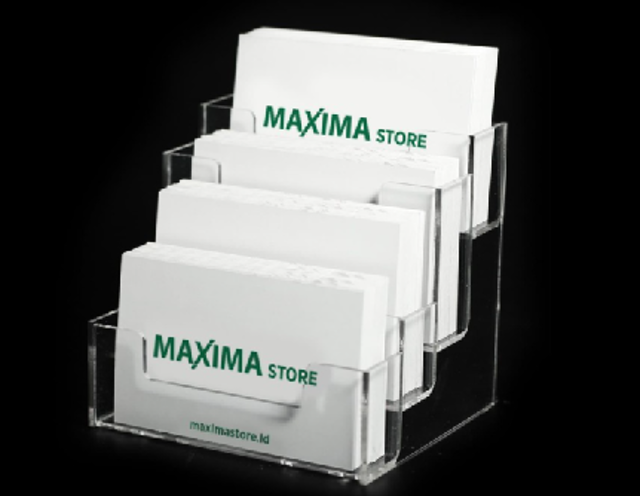  Display Kartu Nama Akrilik Y5