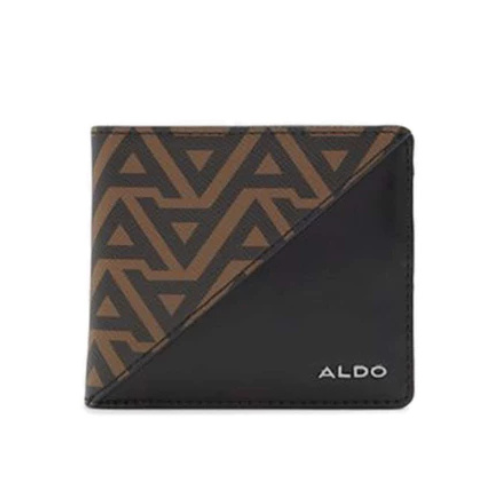 ALDO Glerrade Men's Wallet Change Purse Brown Overflow