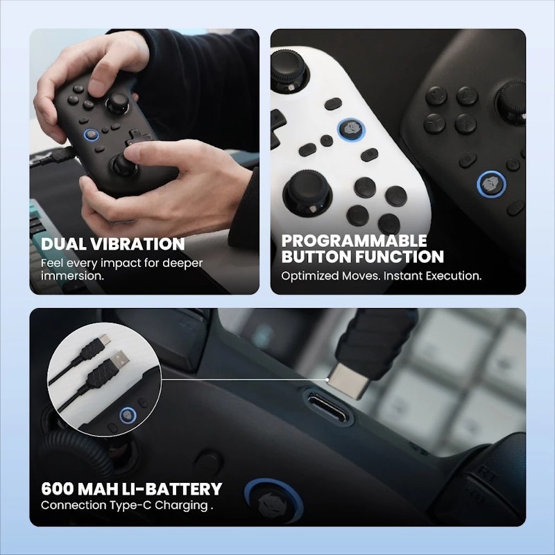 Pro Gaming Wireless Gamepad 5
