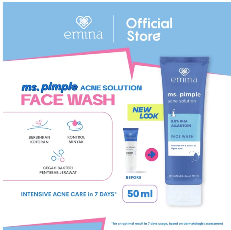 Emina Ms. Pimple Acne Solution Face Wash 4