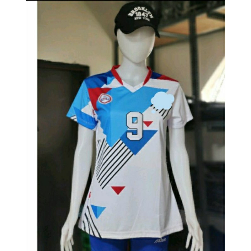Kaus Jersey Voli Wanita