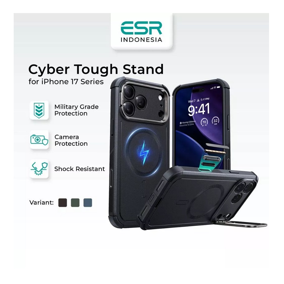 Electronic Silk Road (Shenzhen) Tech ESR Cyber Tough Case iPhone 17 Air/Pro/ProMax