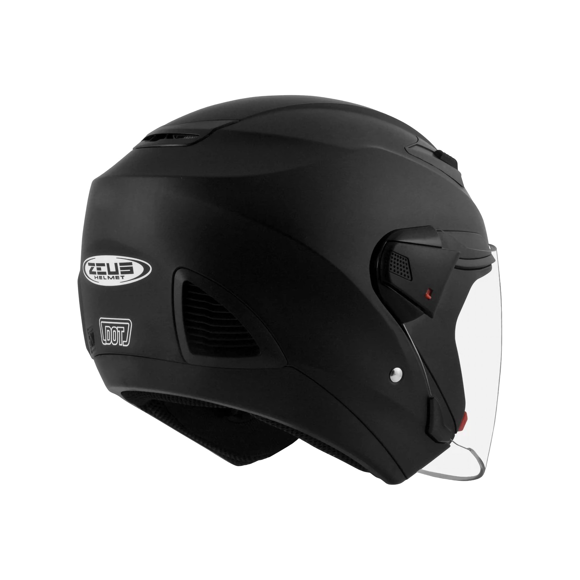 Gao Jin Industrial ZEUS MATT BLACK DOFF MODULAR DOUBLE VISOR ZS 611C