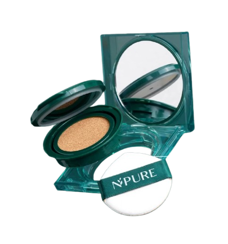 Centella Asiatica Flawless Matte Power Cushion Banana 1