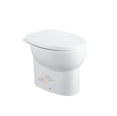 Volk Canna V016 Single Bowl Toilet White 1