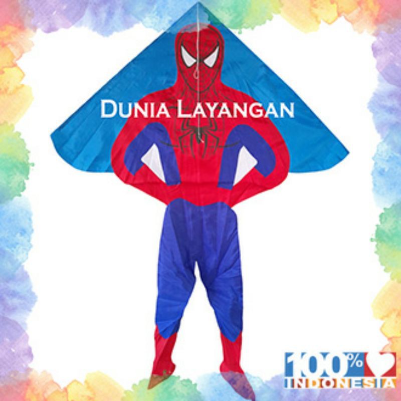Layangan Parasut Karakter Superhero 4