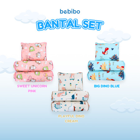Bebibo Bantal Bayi Set  3