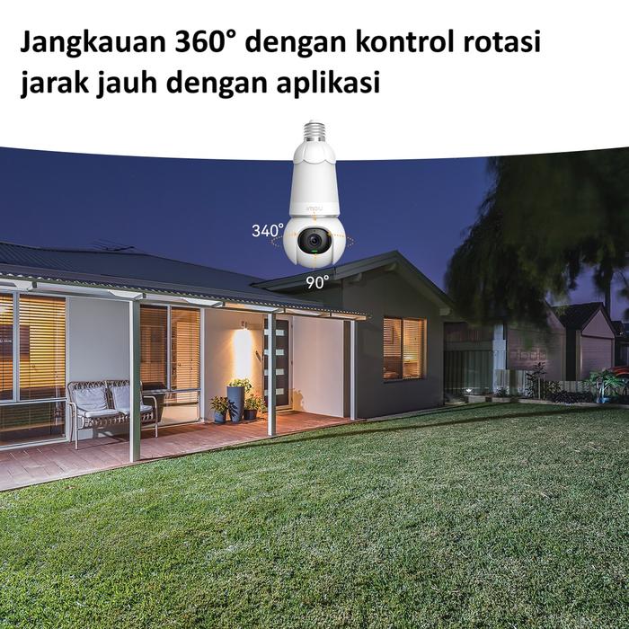 IMOU Bulb Cam 5MP Smart Wireless Security Camera
