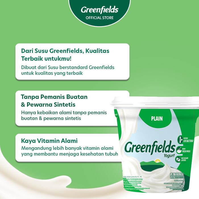 Greenfields Indonesia Greenfields Yogurt  Plain  