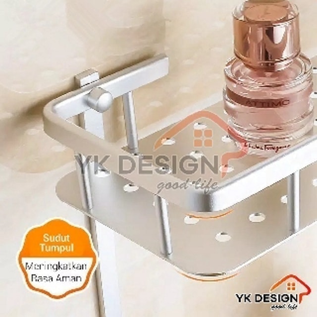 YK Design Rak Dinding Kamar Mandi Toilet Rack 2 Susun YK-103