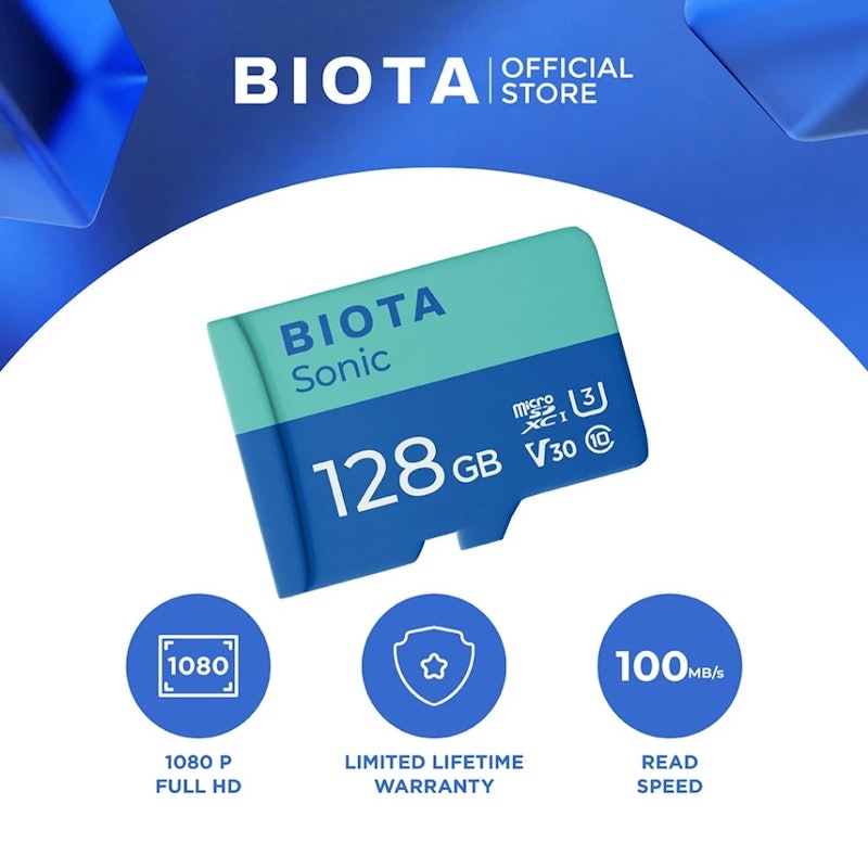BIOTA Sonic MicroSD 128 GB 2