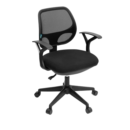 Dekoruma Donati Kursi Kantor Black ｜ VOXY 1 